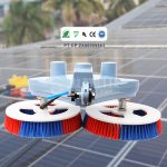 Solar Panel Cleaning | Photovoltaic Panel Disc Cleaning Brush | Cylindrical Roller Brush for Automatic Machine