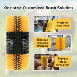 Cow Brush Cattle Brush Livestock Scratching Brush, Cow, Horse, Goat, Livestock Brushes For Scratching
