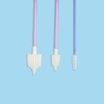 Disposable Sterile Cervical Brush for Pap Smear Soft Bristle Biocompatible