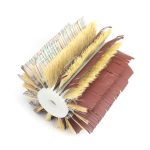 Sisal polishing brush | sisal fiber and sandpaper wheel brushes | cylinder polishing sisal roller brush