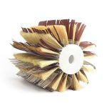 Sisal polishing brush | sisal fiber and sandpaper wheel brushes | cylinder polishing sisal roller brush