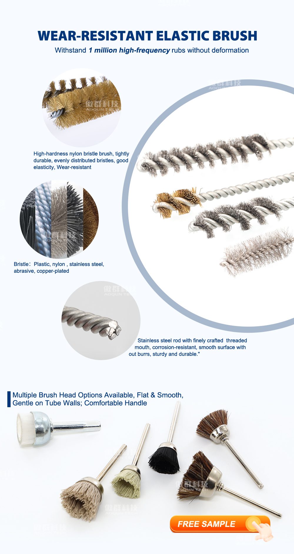 Custom Twisted-in-wire Brush