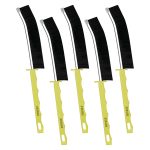 Hard Bristle Crevice Cleaning Brush | Grout Cleaner Brush, Toilet Brush, Scrub Brush for Shower Tile, Skinny Gap Cleaning Tools for Household Use, Bathroom, Kitchen