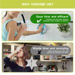 Hard Bristle Crevice Cleaning Brush | Grout Cleaner Brush, Toilet Brush, Scrub Brush for Shower Tile, Skinny Gap Cleaning Tools for Household Use, Bathroom, Kitchen