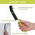 Hard Bristle Crevice Cleaning Brush | Grout Cleaner Brush, Toilet Brush, Scrub Brush for Shower Tile, Skinny Gap Cleaning Tools for Household Use, Bathroom, Kitchen