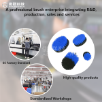 Drill Brush Attachments Set Power Scrubber Brush with Extend Long Attachment All Purpose Clean for Grout, Tiles, Sinks, Car Polishing Pads