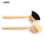 Dish Brush | Durable Nylon Bristles Kitchen Scrub Brush | Dish Scrubber with Handle for Pans, Sink, Bathroom