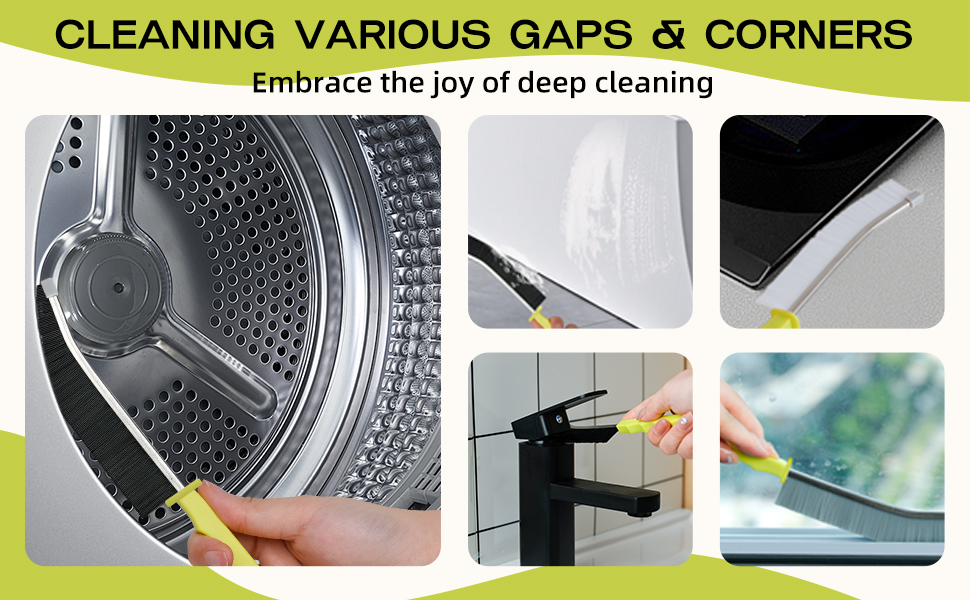 Hard Bristle Crevice Cleaning Brush