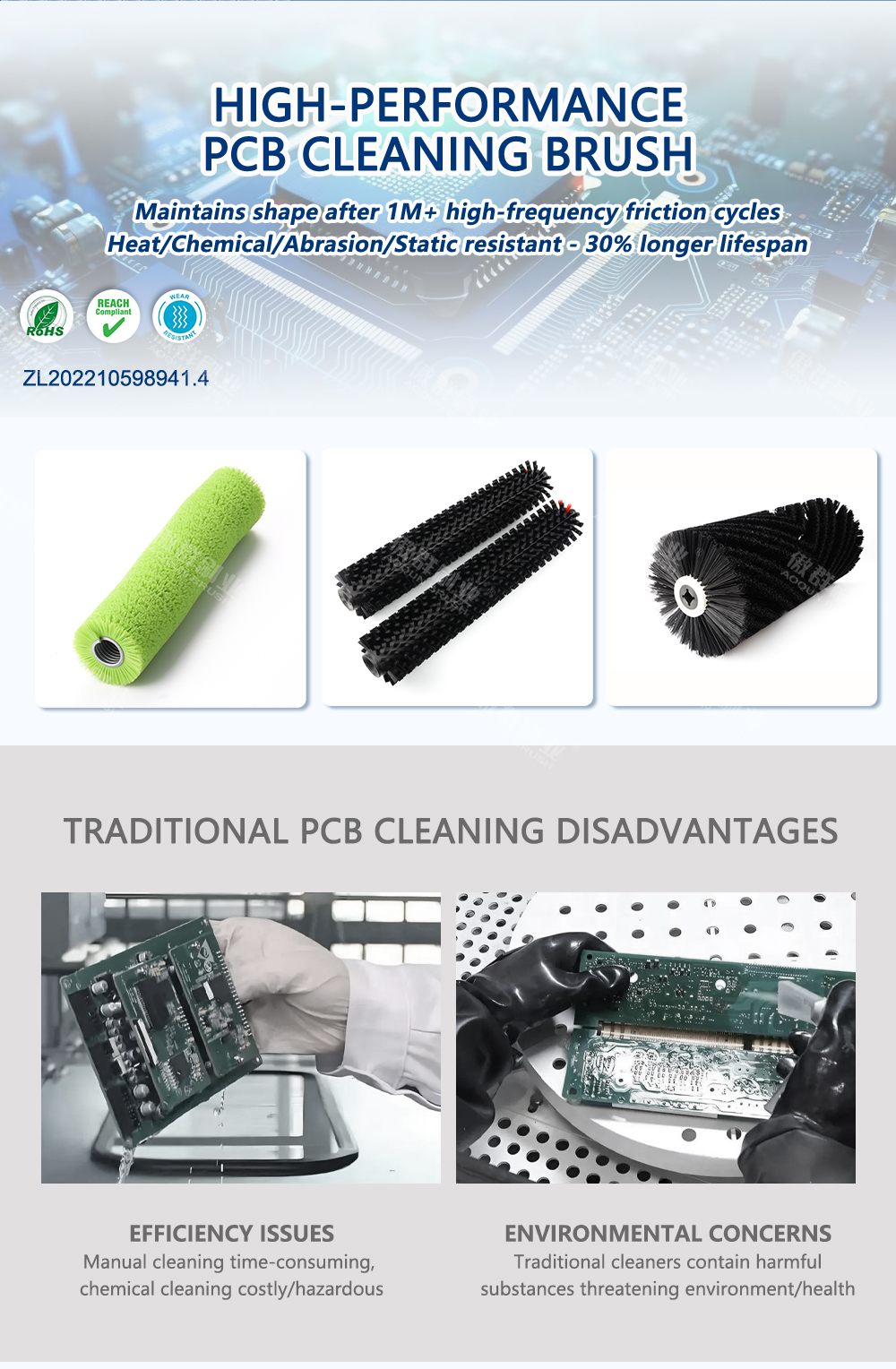Pcb Cleaning ESD BRUSH